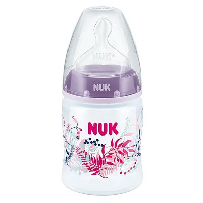 颜色可能随机 Nuk First Choice 奶瓶 150ml 紫色 0-6个月